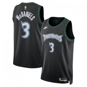 Maillot Homme Minnesota Timberwolves Jaden Mcdaniels 2025-26 Nike Classic Edition Noir Swingman